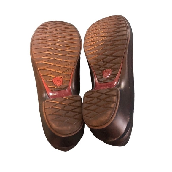 Ariat Santa Cruz Clog Black Pebble Leather Work Shoe 93905 Women's Size 9 - Picture 5 of 5